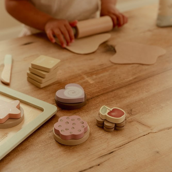 Little Dutch Backset Holz – mehrfarbiges Backspielzeug — Detailansicht 13