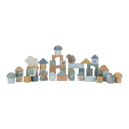 Little Dutch Bausteine blau mit Verpackung