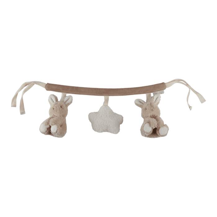 Little Dutch Beige Kinderwagenkette Baby Bunny