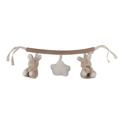 Little Dutch Wagenkette Baby Bunny Beige Studio-Aufnahme