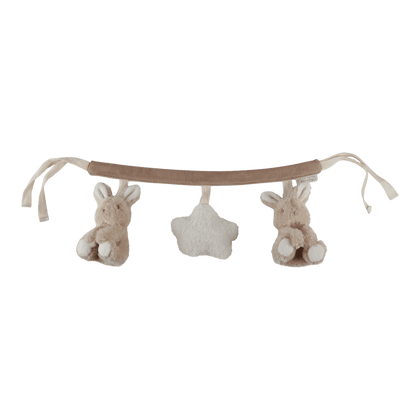 Little Dutch Beige Kinderwagenkette Baby Bunny