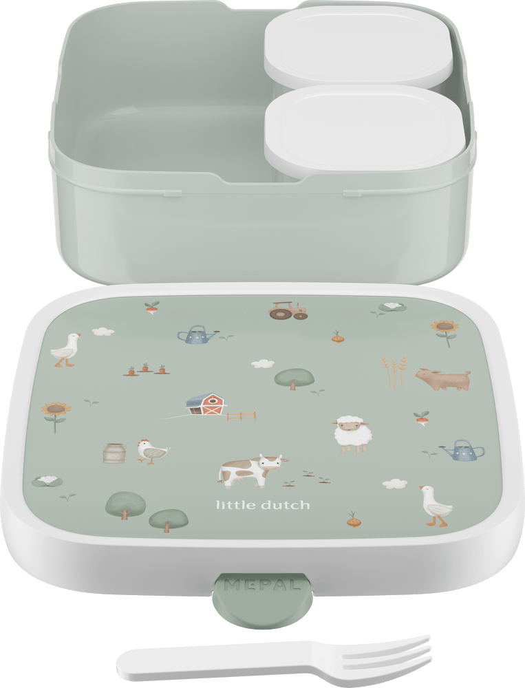 Little Dutch Bento-Lunchbox groß Little Farm