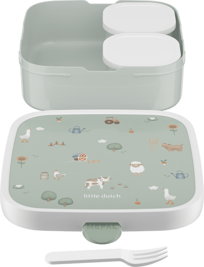 Little Dutch Bento-Lunchbox groß Little Farm