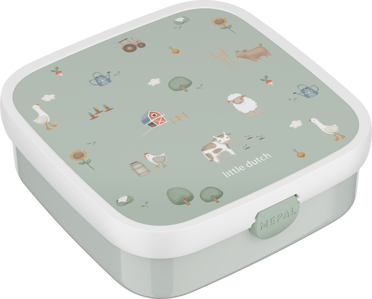 Little Dutch Bento-Lunchbox groß Little Farm