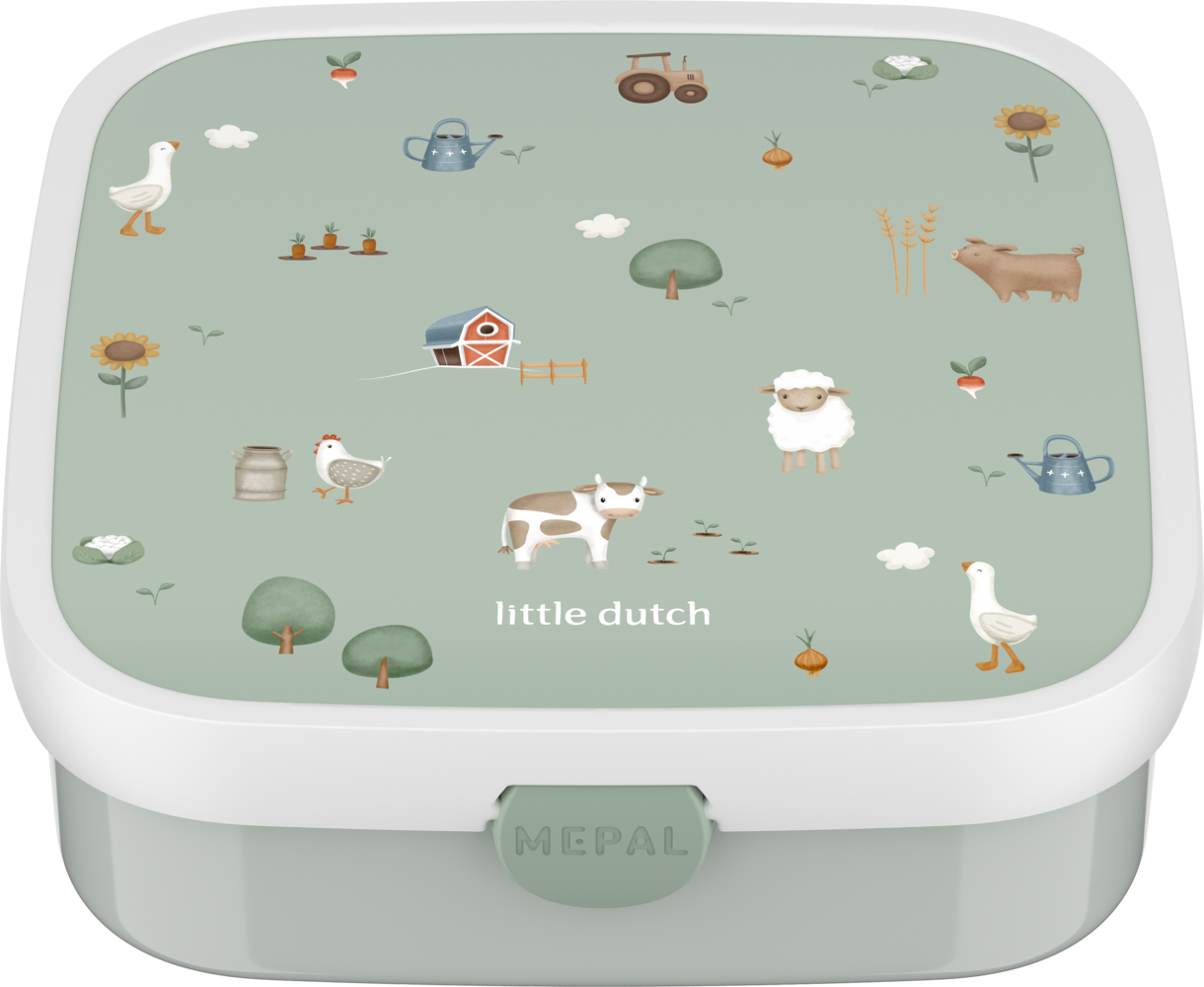 Little Dutch Bento-Lunchbox groß Little Farm