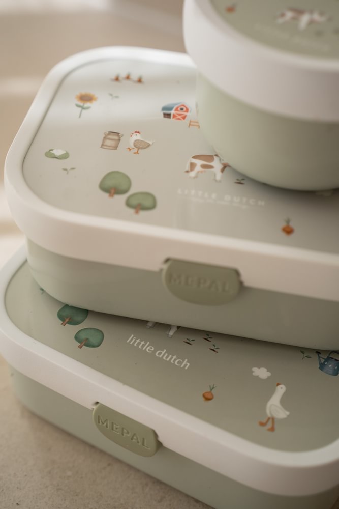 Little Dutch Bento-Lunchbox groß Little Farm