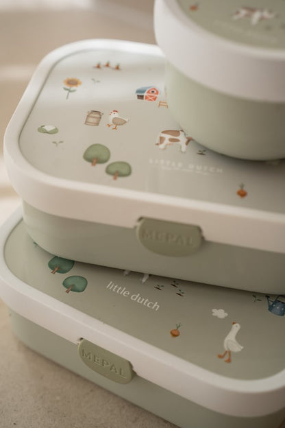 Little Dutch Bento-Lunchbox groß Little Farm