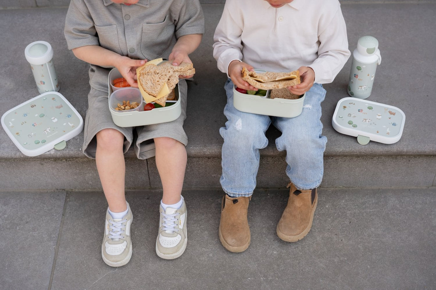 Little Dutch Bento-Lunchbox groß Little Farm