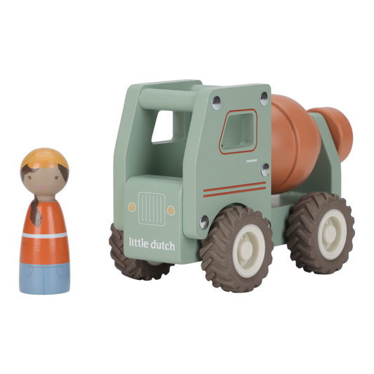 Little Dutch Betonmischer FSC – Grün – Essentials