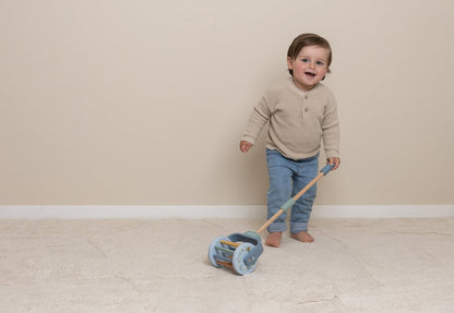 Little Dutch Blau Schiebetier Rassel Holz Forest Friends