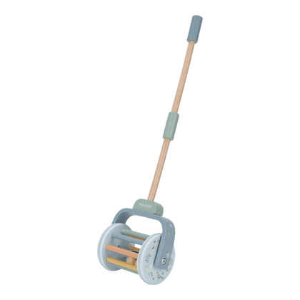 Little Dutch Blau Schiebetier Rassel Holz Forest Friends