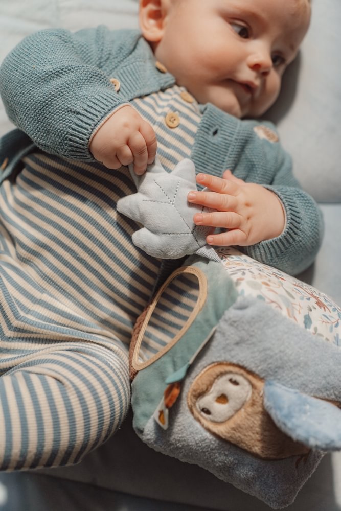 Little Dutch Blau Soft Aktiv Würfel Forest Friends