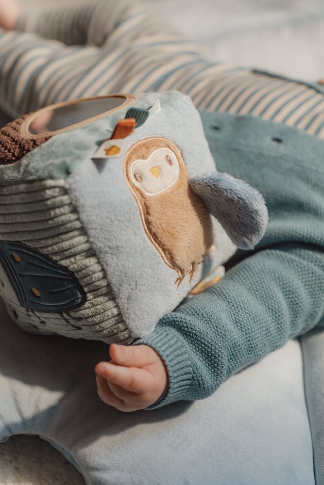 Little Dutch Blau Soft Aktiv Würfel Forest Friends