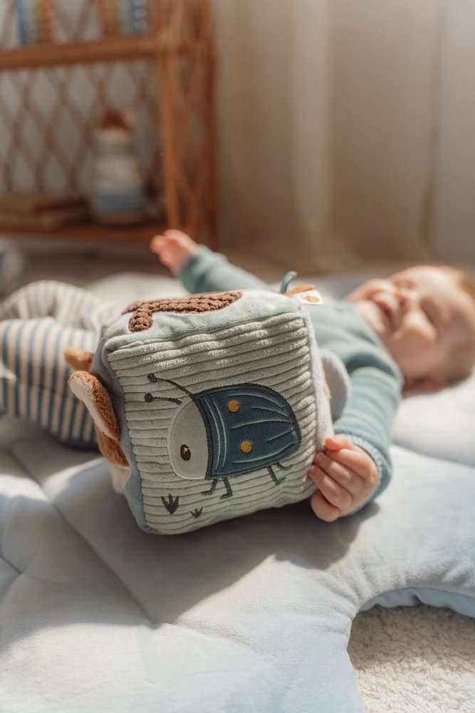 Little Dutch Blau Soft Aktiv Würfel Forest Friends