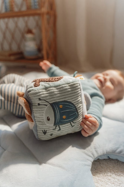 Little Dutch Blau Soft Aktiv Würfel Forest Friends