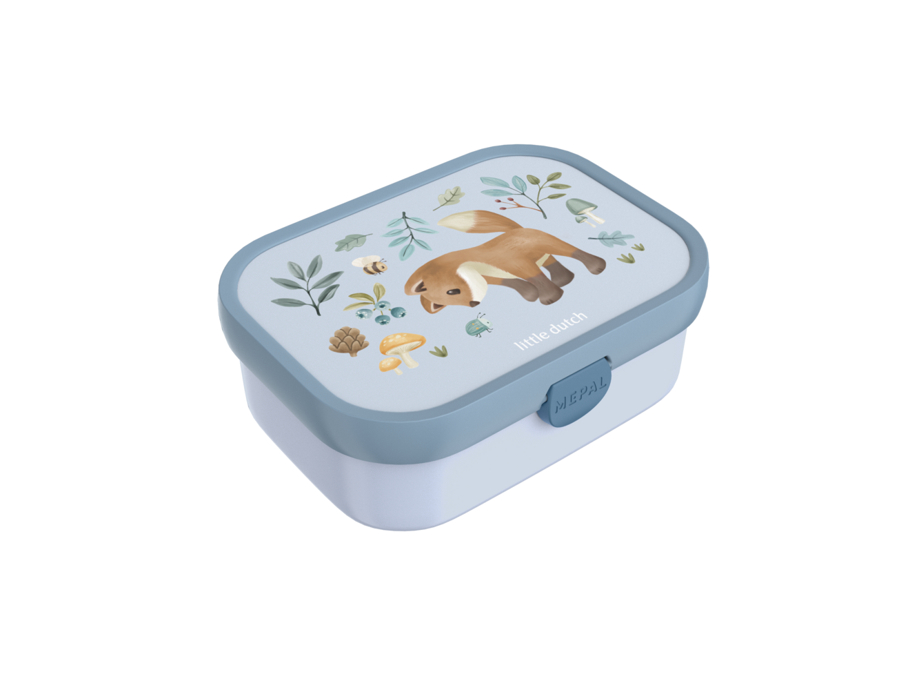 Little Dutch Blaue Brotdose Campus Forest Friends