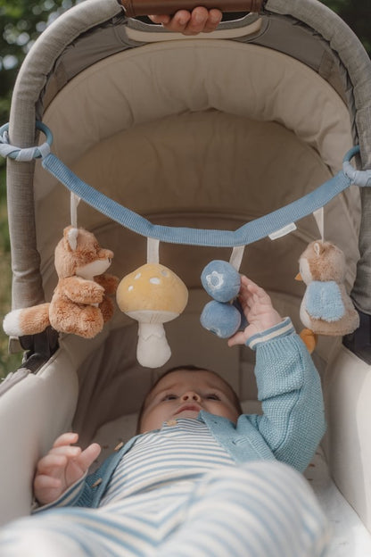 Little Dutch Blaue Kinderwagenkette Forest Friends