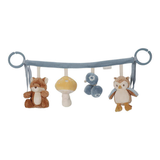 Little Dutch Wagenkette Forest Friends Blau Studio-Aufnahme