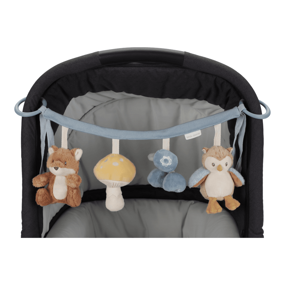 Little Dutch Blaue Kinderwagenkette Forest Friends