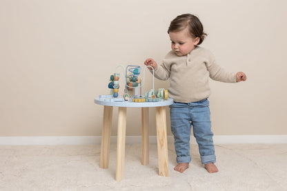 Little Dutch Blauer Aktivitätentisch Forest Friends