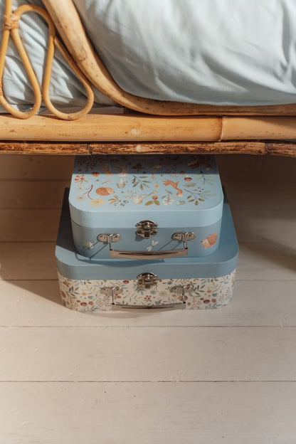 Little Dutch Blauer Koffer Set Forest Friends