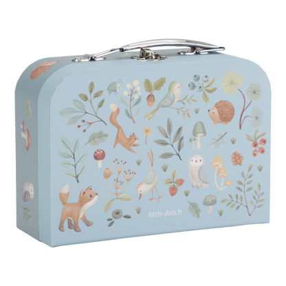 Little Dutch Blauer Koffer Set Forest Friends