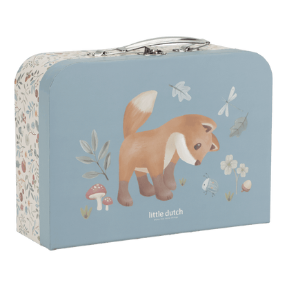 Little Dutch Blauer Koffer Set Forest Friends