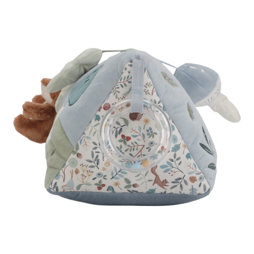 Little Dutch Blaues Aktivitäten Dreieck Forest Friends Lieferumfang