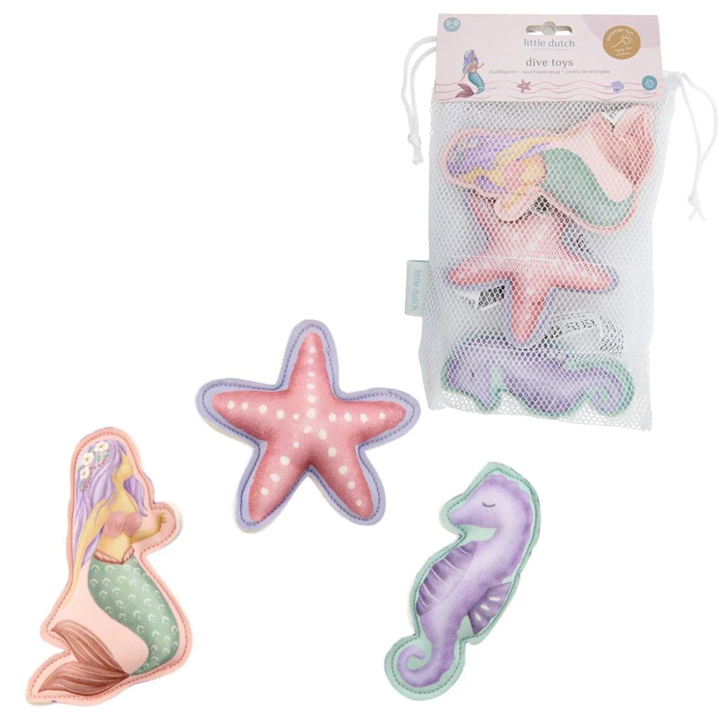 Little Dutch Dreamy Mermaid Tauchfiguren Set 3