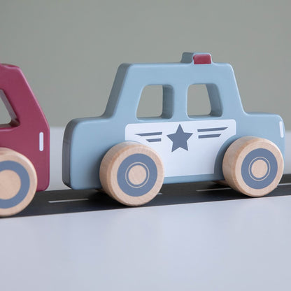 Holz Einsatzfahrzeuge Kinder