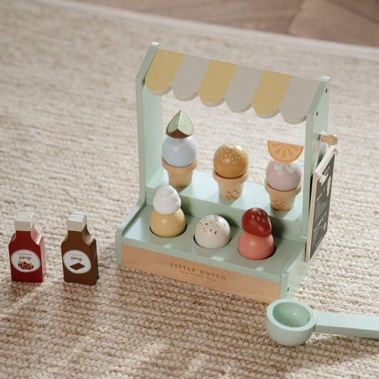 Little Dutch Eisstand - Holz Eisdiele