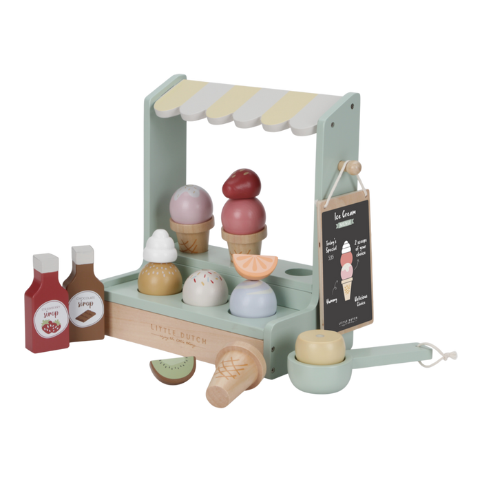 Little Dutch Eisstand - Holz Eisdiele