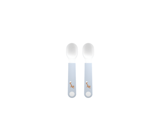 mepal Fütterlöffel Mepal Mio 2-teilig blau