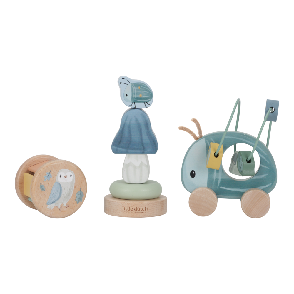 Little Dutch Geschenkset Blau Forest Friends