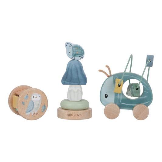 Little Dutch Geschenkset Blau Forest Friends