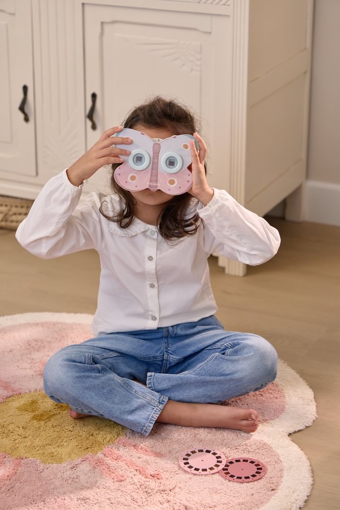 Little Dutch Geschichtengucker Schmetterling - Rosa