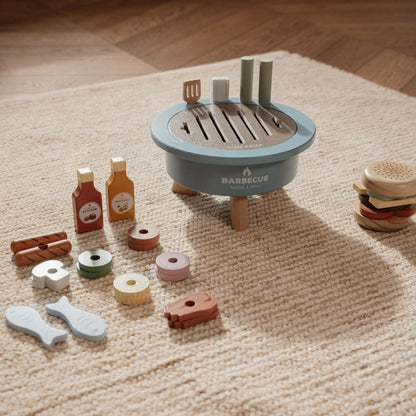 Holz Spielzeuggrill Kinder