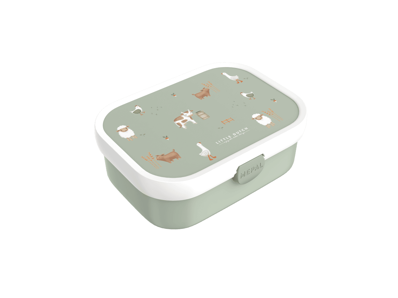 Little Dutch Grüne Brotdose Little Farm Mepal Lunchbox