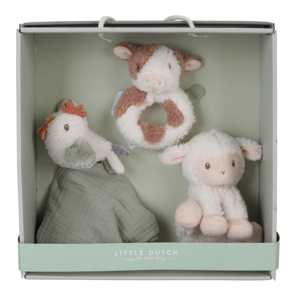 Little Dutch Grünes Geschenkset Little Farm