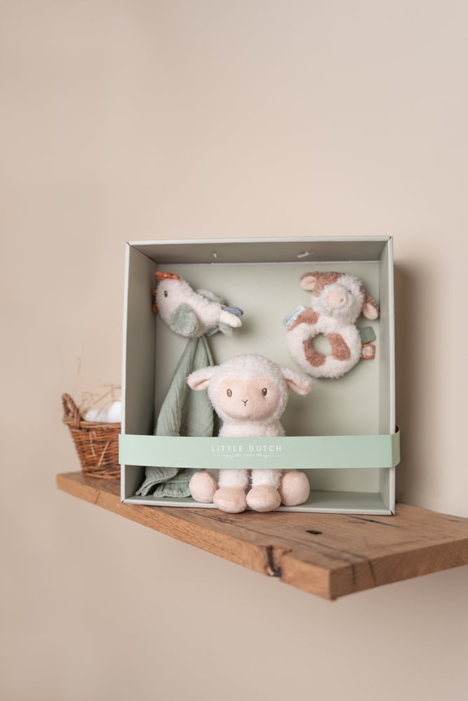 Little Dutch Grünes Geschenkset Little Farm Detailansicht