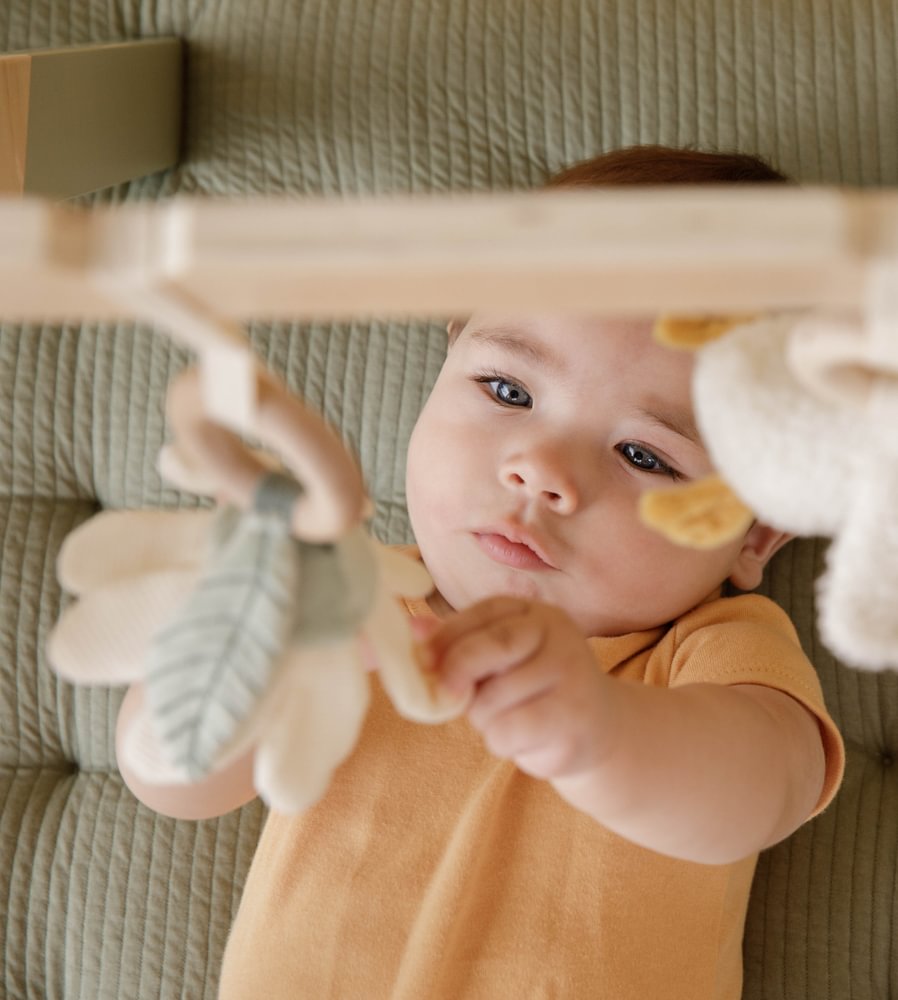 Little Dutch Grünes Spieltrapez Holz Little Farm