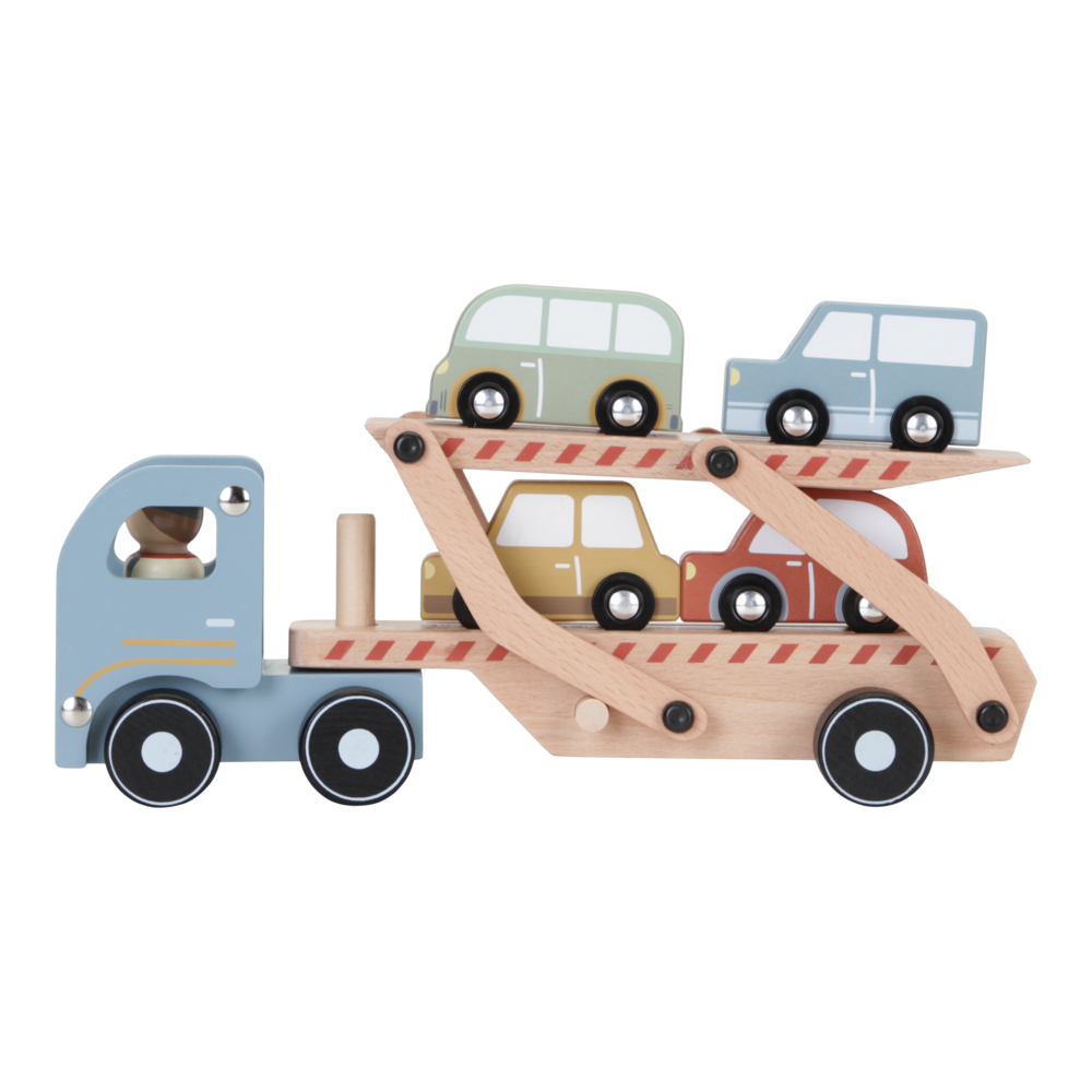 Little Dutch Holz Autotransporter FSC mit Verpackung
