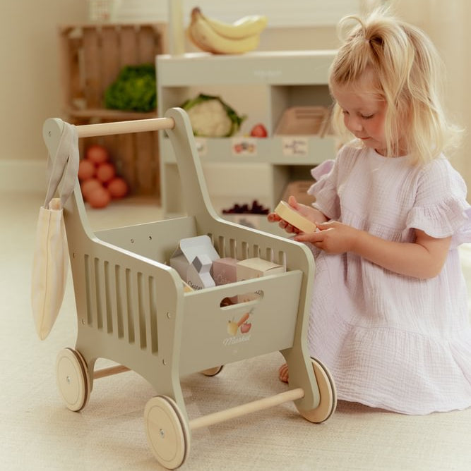 Little Dutch Einkaufswagen Holz