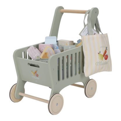Holz Einkaufswagen Kinder
