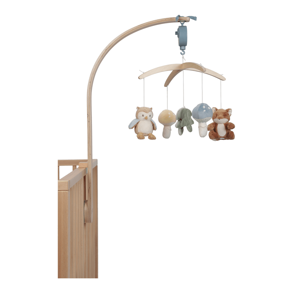 Little Dutch Holz Musikmobile - Blau - Forest Friends