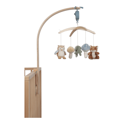 Little Dutch Holz Musikmobile - Blau - Forest Friends