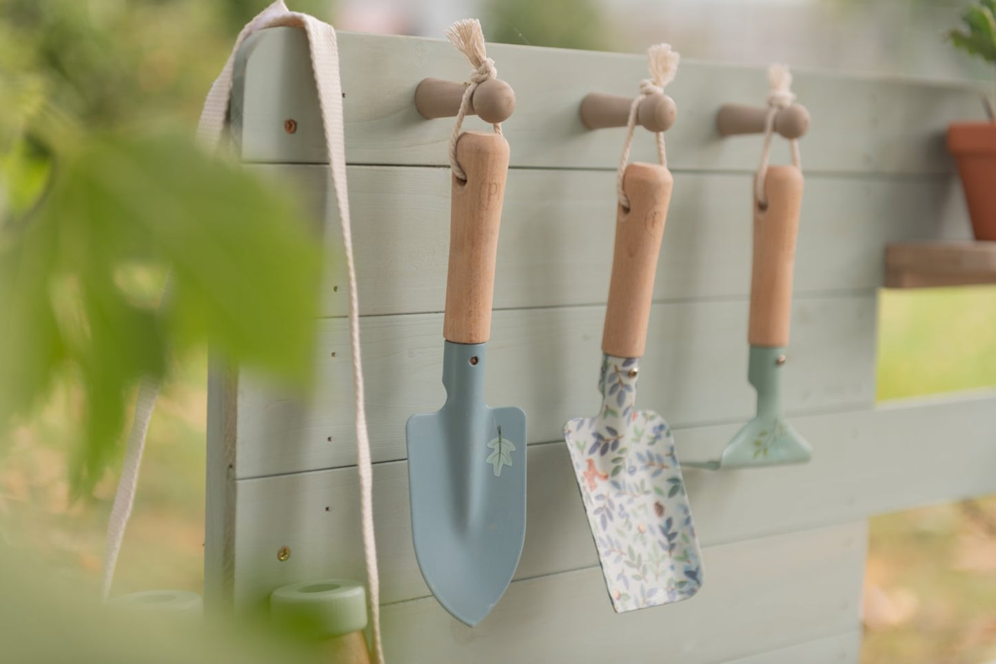 Little Dutch Holzküche im Freien - Grün