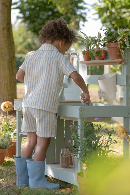Little Dutch Holzküche im Freien - Grün