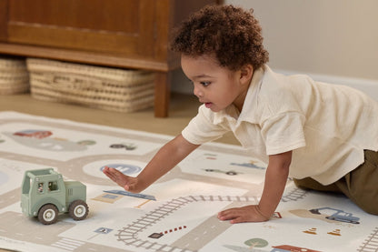 Little Dutch Holztraktor - Grün mit Steckfigur LD2551