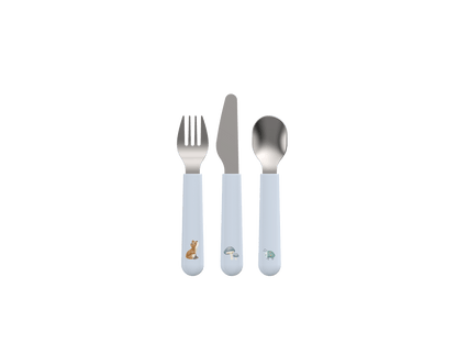 Mepal Kinder Besteck Set blau Mio 3-teilig